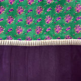 Mila Emerald Orchid Kanchipuram Silk Saree