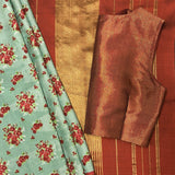 Mila Sage Garden Kanchipuram Silk Saree