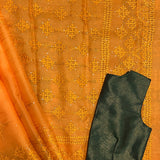 Tuhina Kutch Embroidery Organza Saree
