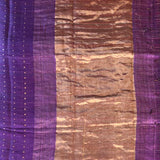 Silk sequinned saree