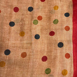 Nisha retro dots organza saree