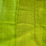 Sequinned matka silk saree