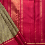 Mohana chessboard kanchi silk saree