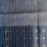 Zari striped handwoven organza saree