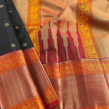 Kimaya intricate border silk saree