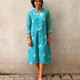 Kota Printed Overlay Dress