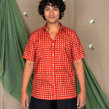 Flowerbed Canopy Embroidered Shirt - Picnic