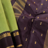 Mohana thread border kanchi silk saree