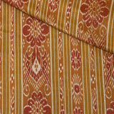 Temple Bordered Tussar Silk Saree - Yellow