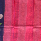 Maya digital floral tussar saree