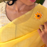 Radiant Sunflower Brooch