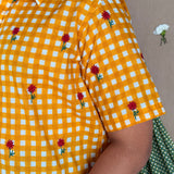 Flowerbed Canopy Embroidered Shirt - Sunshine