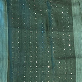Handwoven matka silk saree
