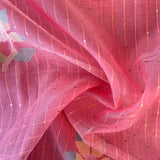 Organza jamdani saree