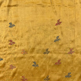 Tussar kantha embroidered blouse piece