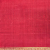 Mishrita Creeper Border Organza Saree - Olive and Red