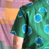 Elements Lagoon Ikat Shirt - Jungle