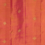 Vera Colour Blocked Kolam Kanchi Silk Saree - Yellow