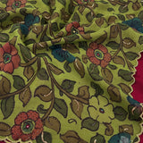 Chiffon kalamkari saree