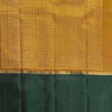 Trayi Violet Paisley Kanchipuram Silk Saree
