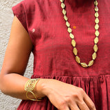 Pods Brass Necklace