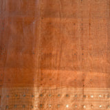 Metallic handwoven organza saree