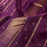 Nihira Amaranth Purple Kanchipuram Silk Saree