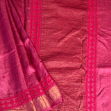 Tushara kutch embroidered saree