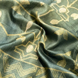 Tussar shibori saree