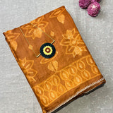 Tussar shibori saree