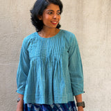 Zephyr Azure Skirt Set