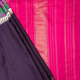 Mila Emerald Orchid Kanchipuram Silk Saree