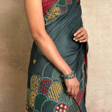 Tushara tussar saree