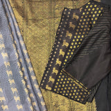 Mila Foliage Dots Kanchipuram Silk Saree