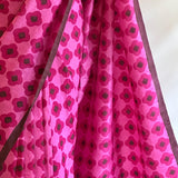 Mila mosaic printed kanchipuram silk saree