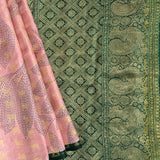 Mila Foliage Dots Kanchipuram Silk Saree