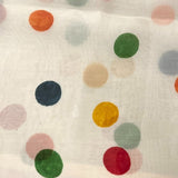 Nisha Retro Dots Organza Saree
