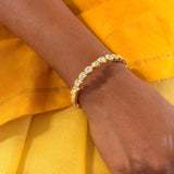 Single Line Polki Bangle