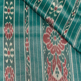 Temple Bordered Tussar Silk Saree - Green