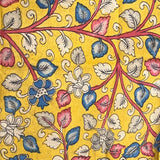 Sameeksha organza kalamkari saree