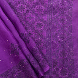 Tuhina Kutch Embroidery Organza Saree