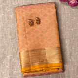 Sumangala Amber Glow Kanchipuram Silk Saree
