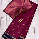 Vera Rosewood Kanchipuram Silk Saree