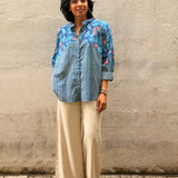 Zephyr Printed Kimono Shirt