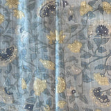 Ombre tussar handpainted saree