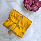 Raw Silk Blouse Set