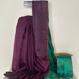 Mishrita Organza Flip Saree - Mauve