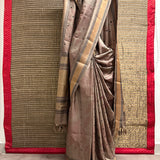 Mila Foliage Thread Woven Border Silk Saree