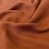 Mishrita Twin Border Chiffon Saree - Brown