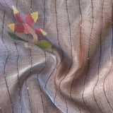 Organza jamdani saree